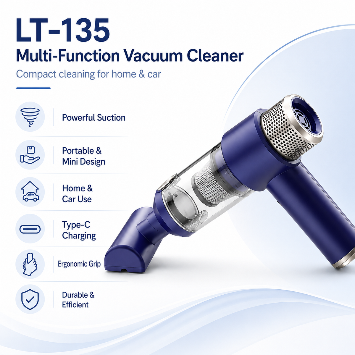 Multi-Function Vacuum Cleaner (LT-135)