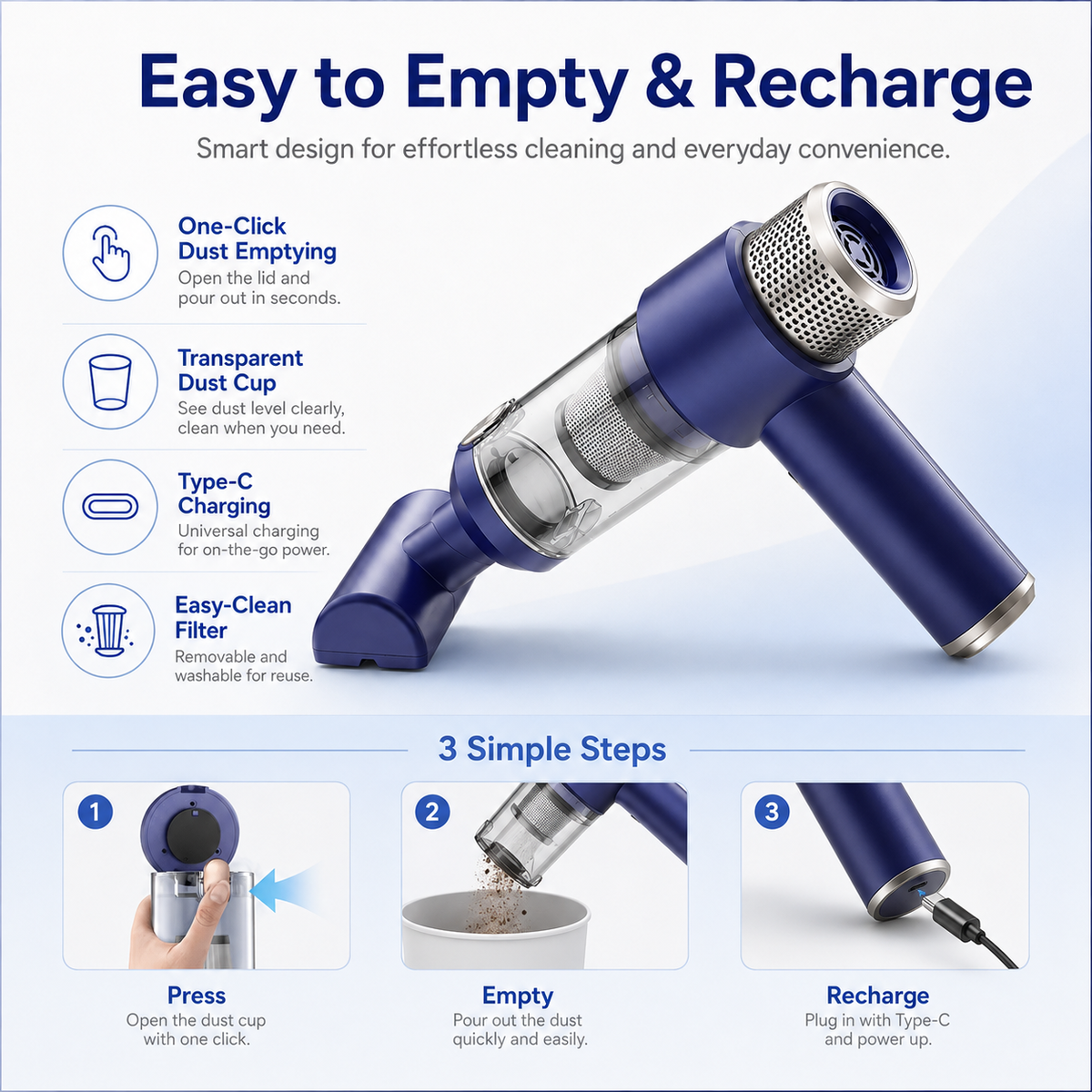 Multi-Function Vacuum Cleaner (LT-135)