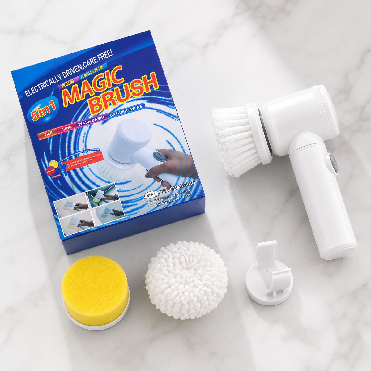 Cleaning Magic Electric Brush (5-in-1)