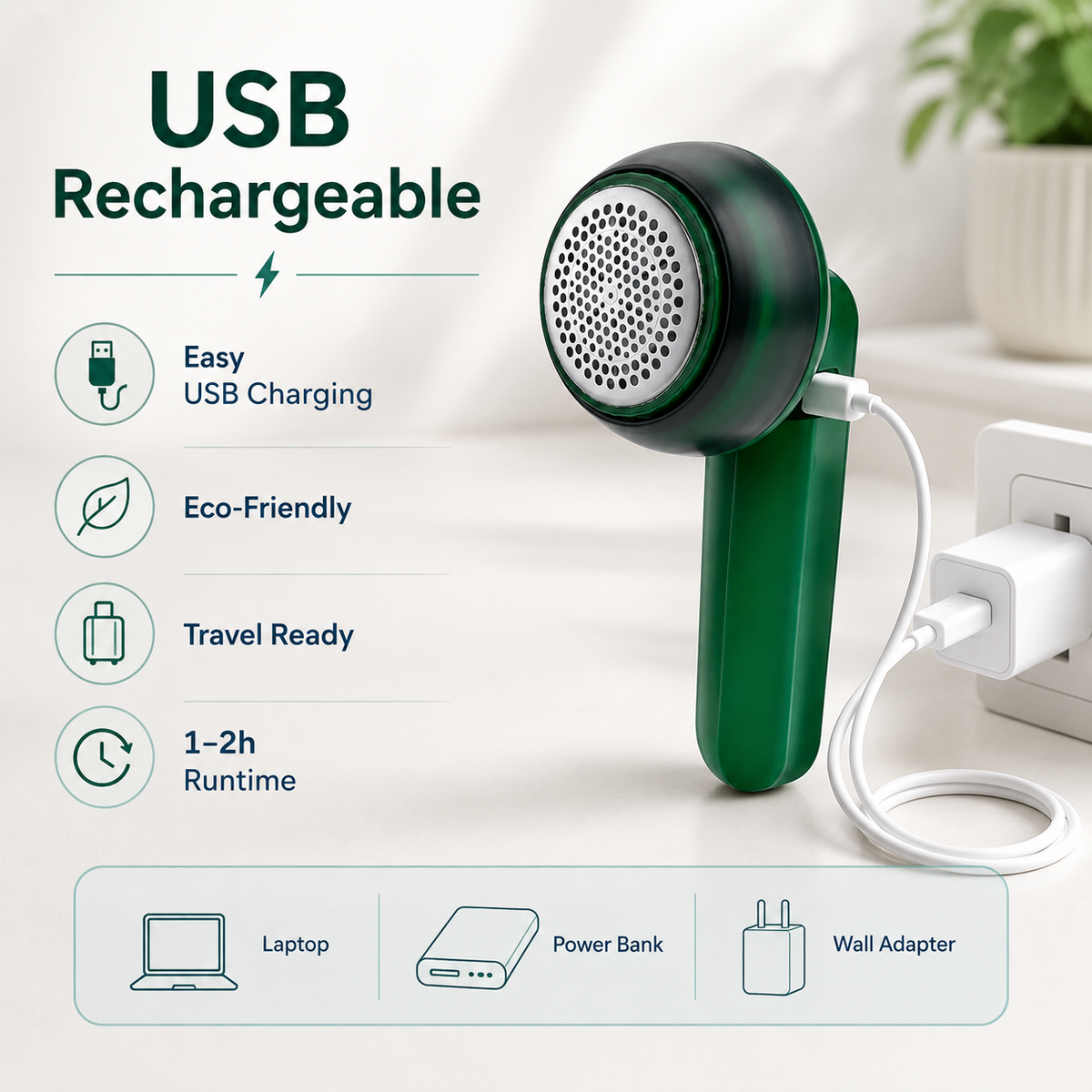 Rechargeable Lint Remover