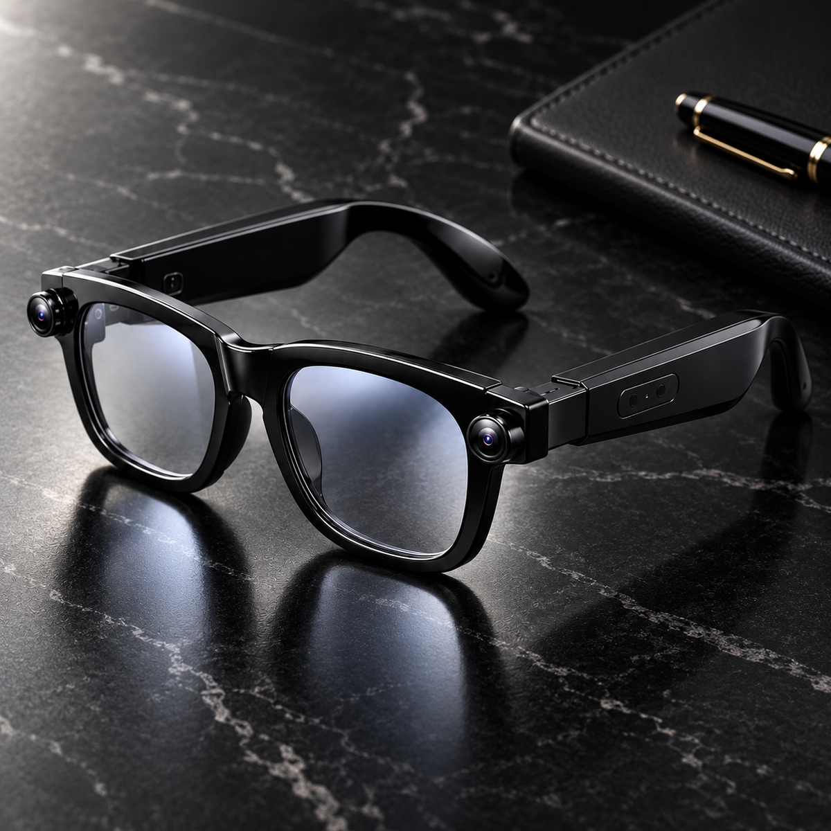 AI Smart Glasses with 8MP Camera