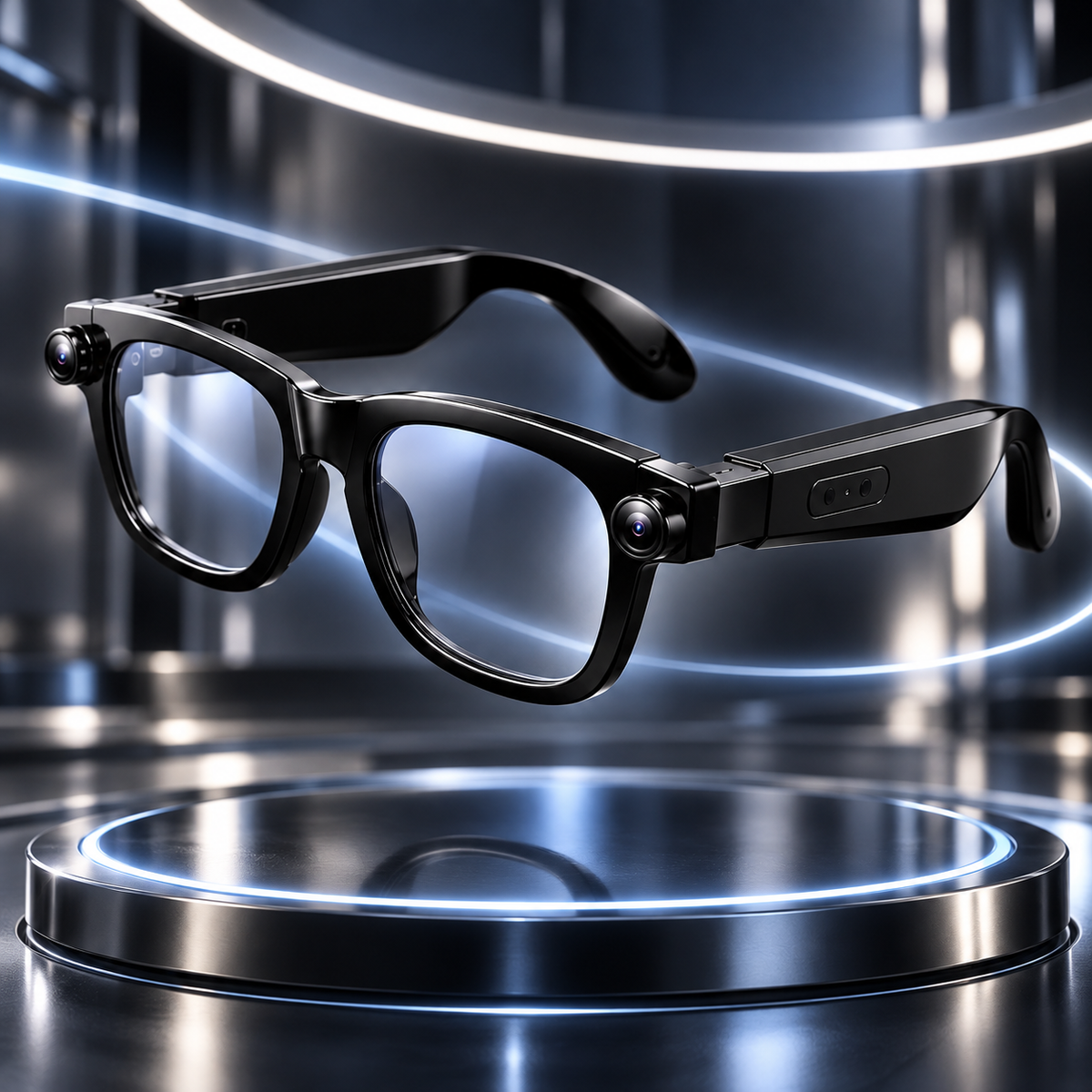 AI Smart Glasses with 8MP Camera