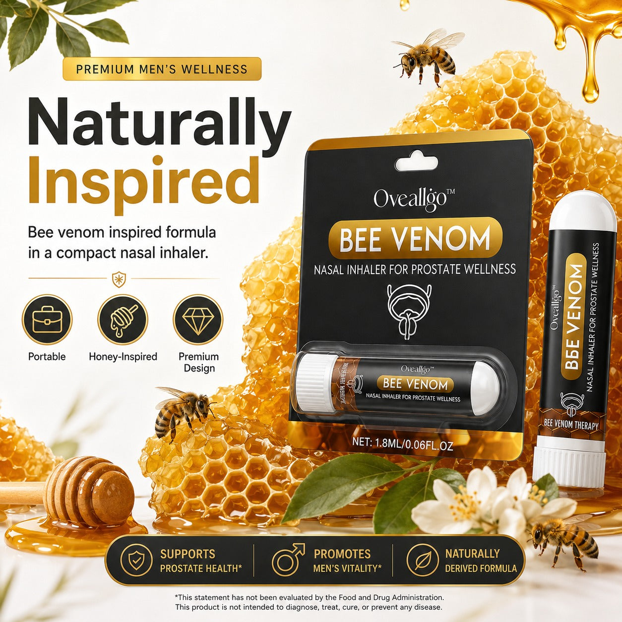 Oveallgo - BEEBOOM Nasal Inhaler for Prostate Wellness