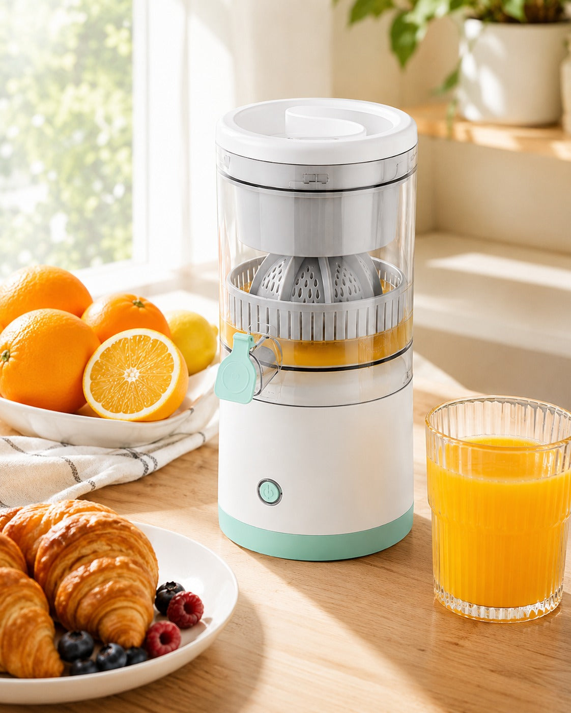 Portable Citrus Squeezer & Presser