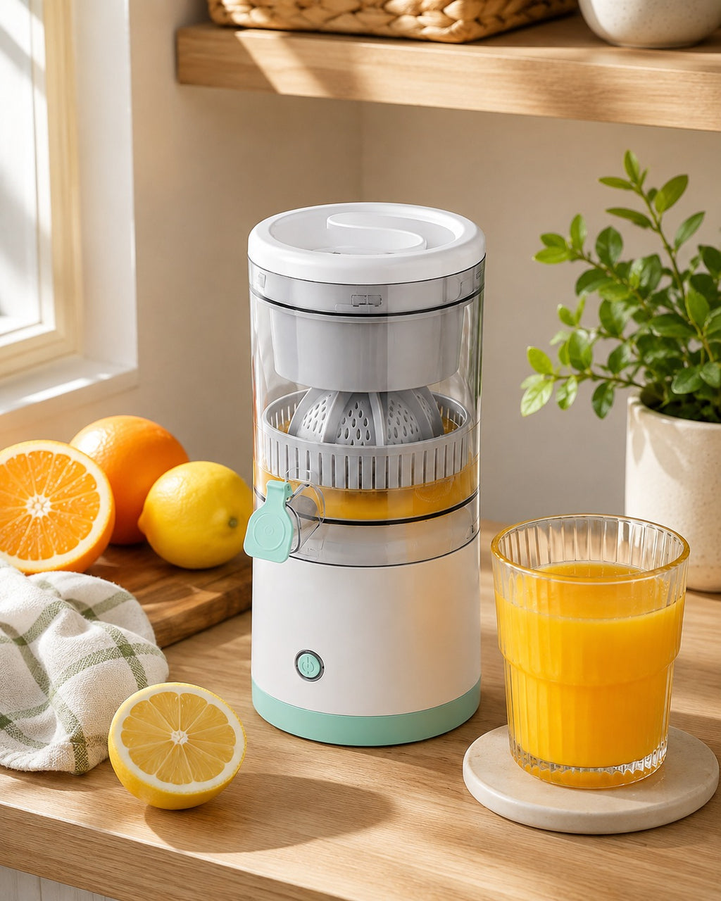 Portable Citrus Squeezer & Presser