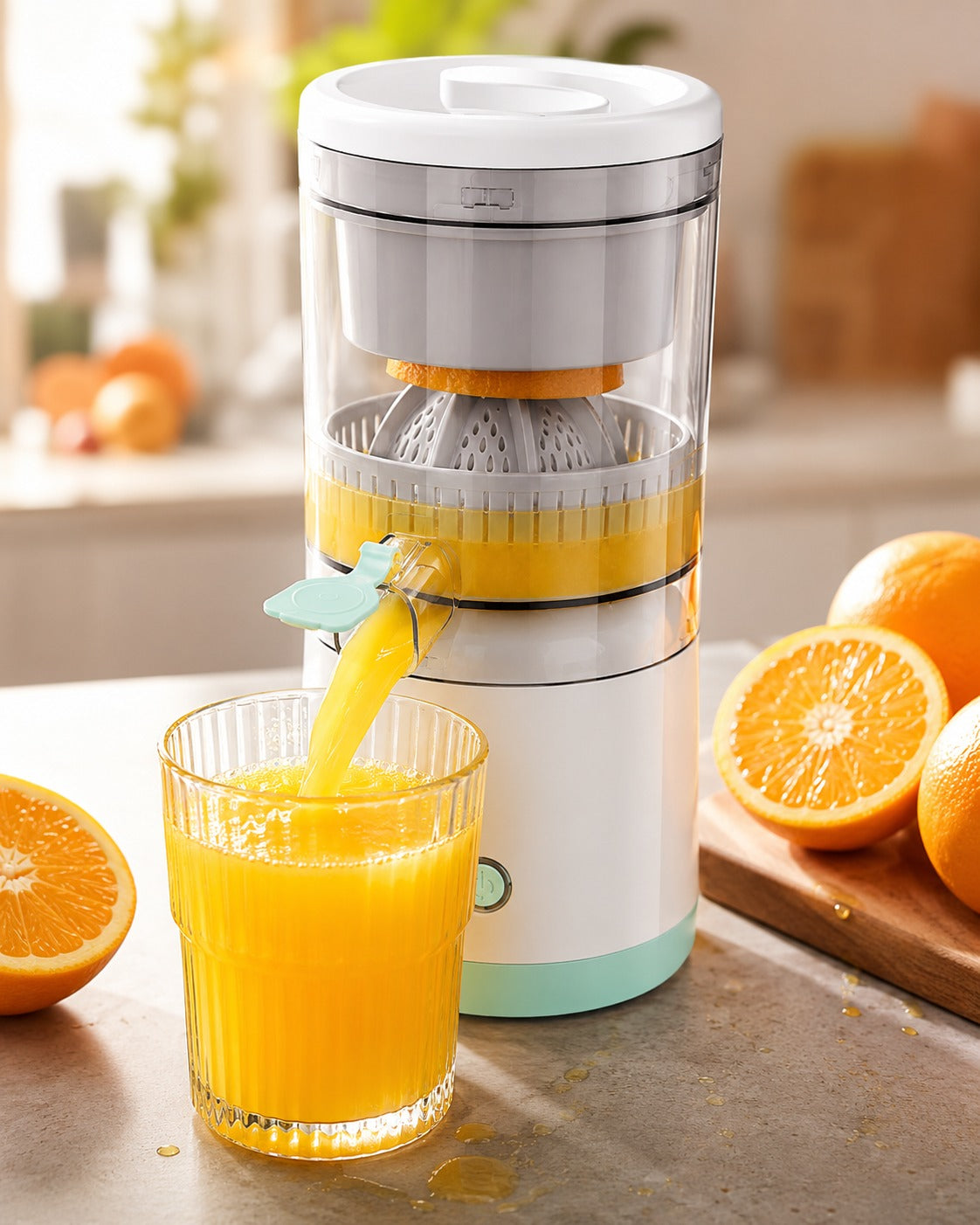 Portable Citrus Squeezer & Presser