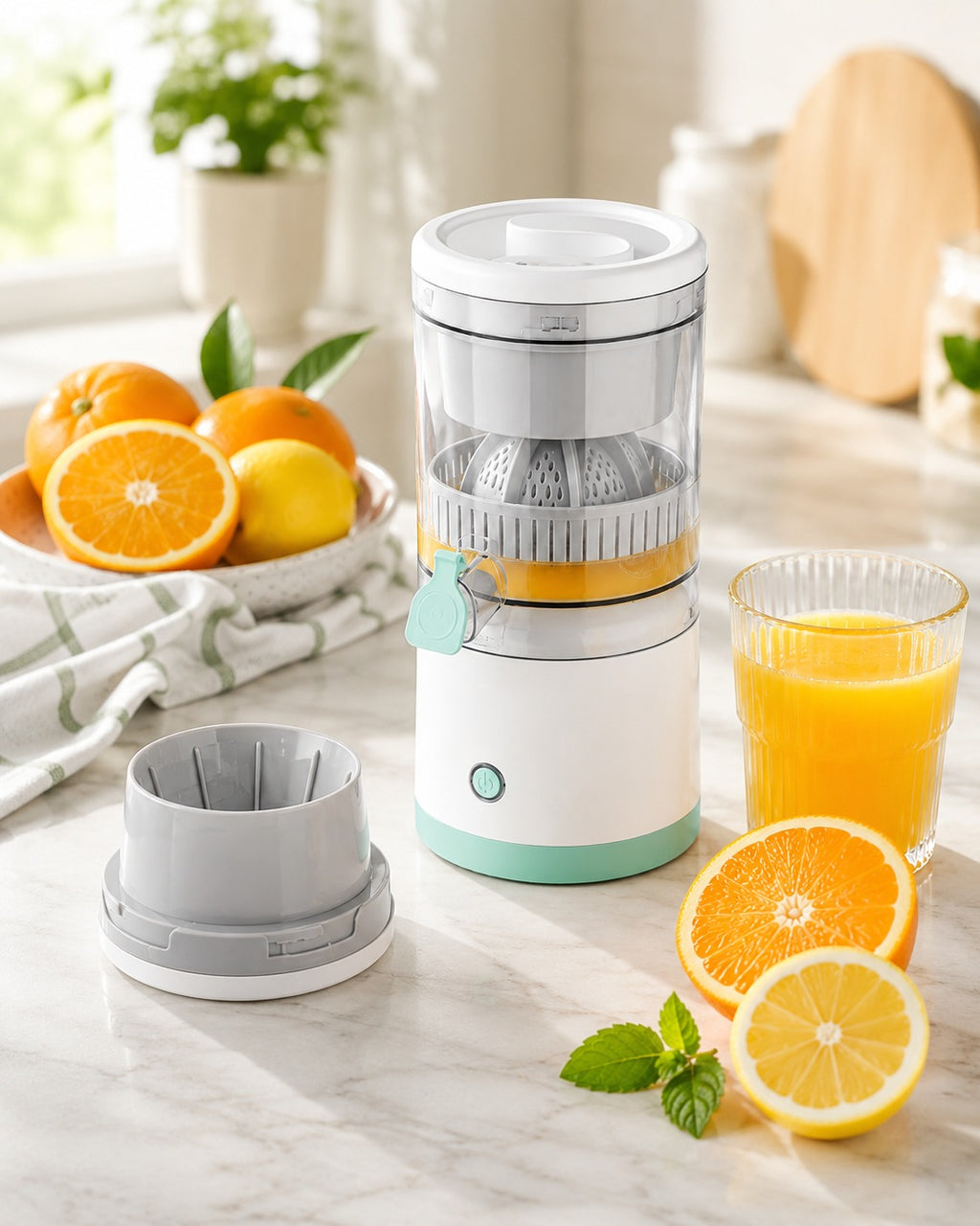 Portable Citrus Squeezer & Presser