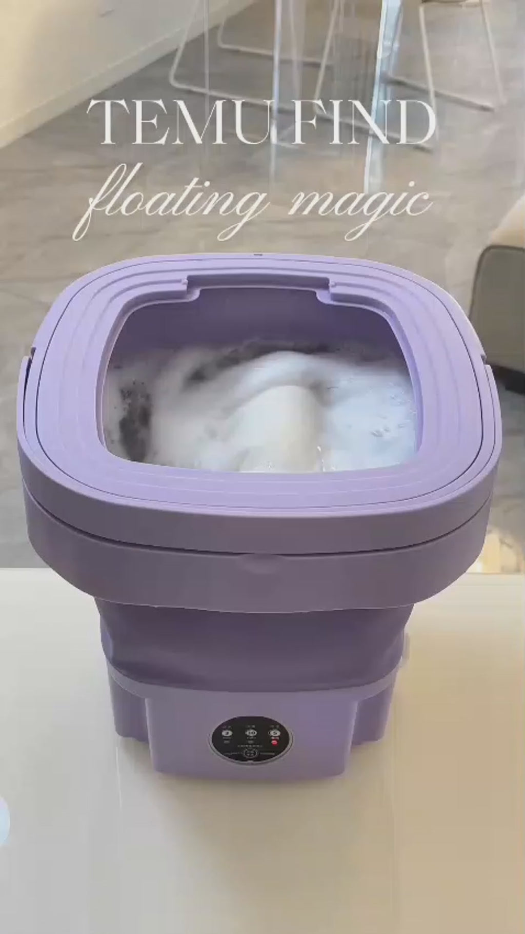 Foldable Mini Laundry Machine